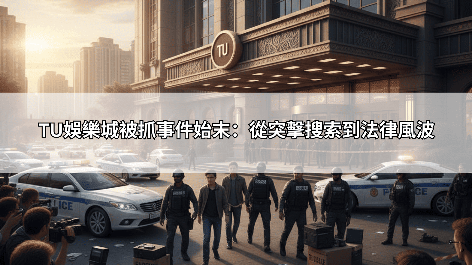 TU娛樂城被抓事件始末：從突擊搜索到法律風波